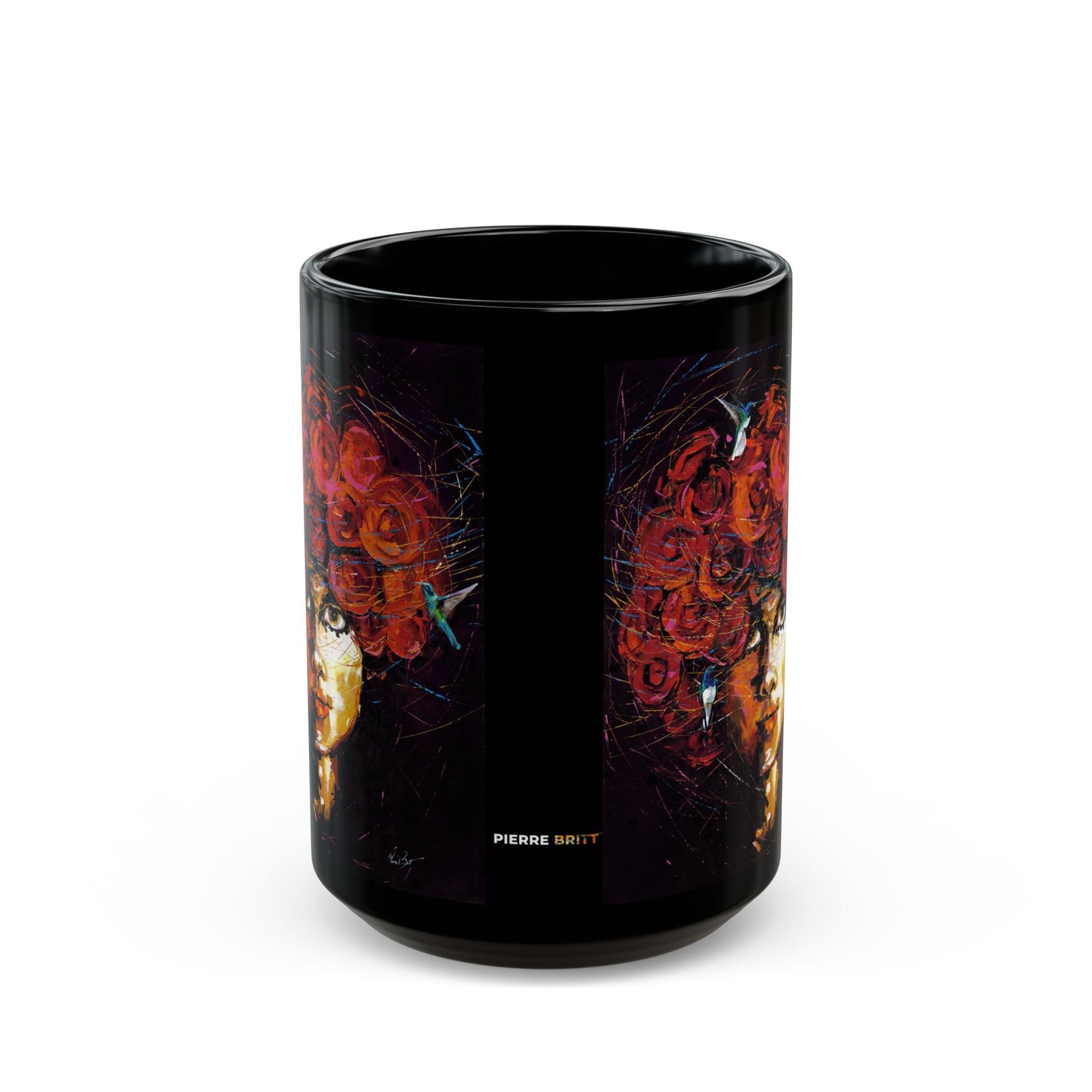 The Dreamer Black Mug (15oz)