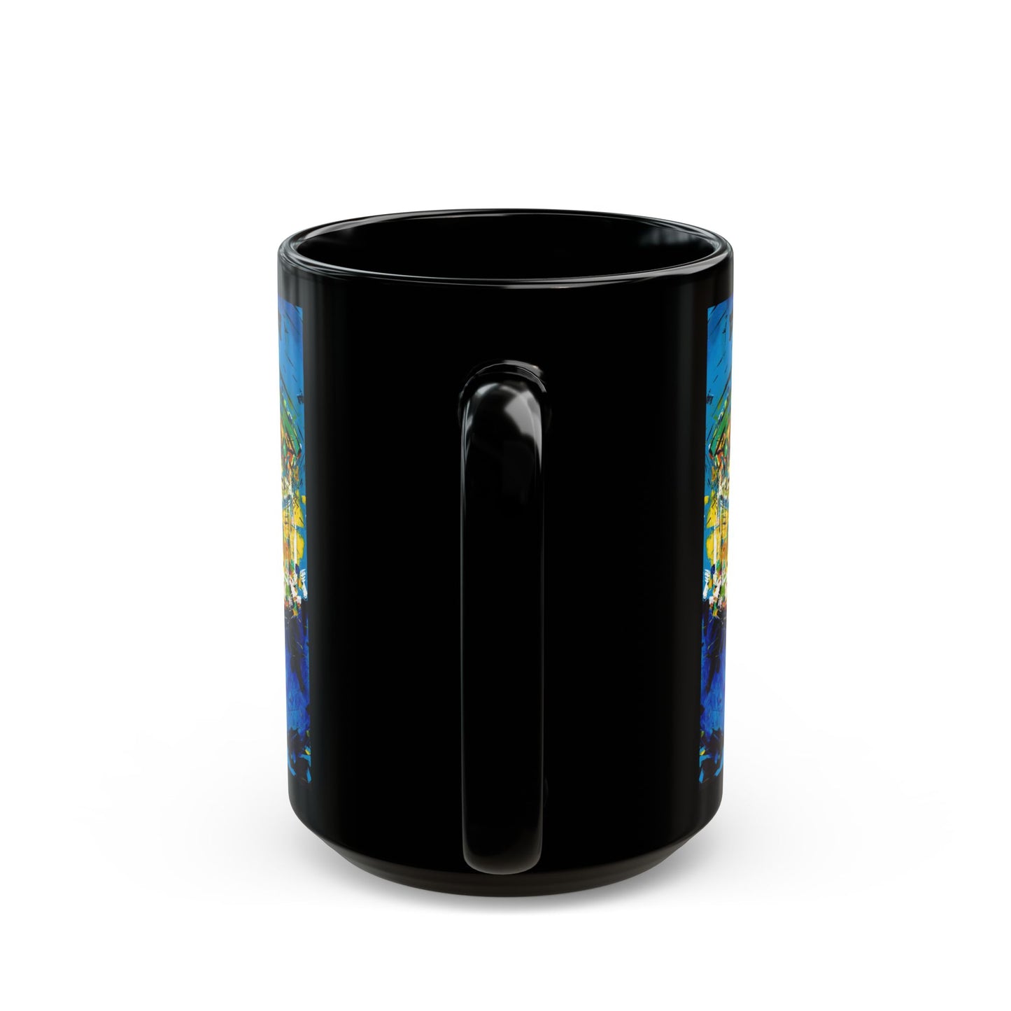 Carousel Black Mug (15oz)