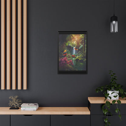 Amazon Matte Canvas, Framed (Multi-color)