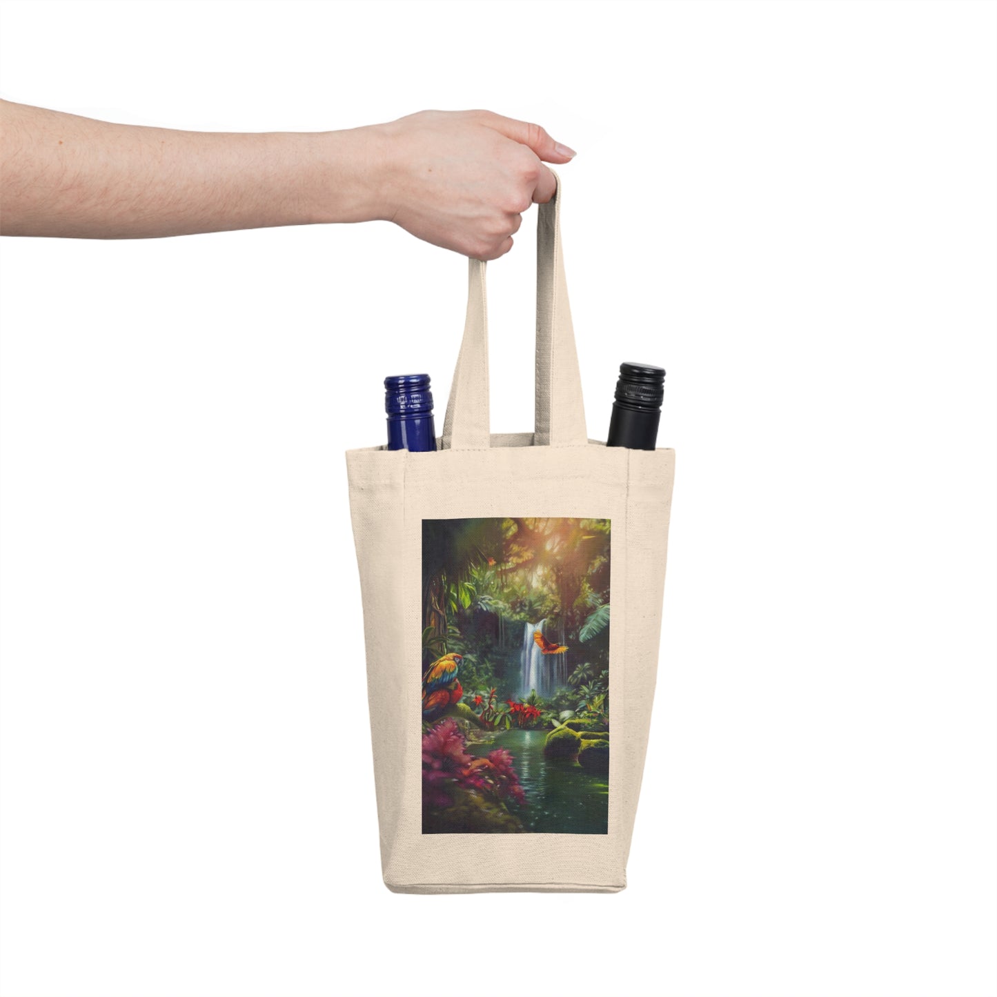 Amazon Double Wine Tote Bag