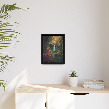 Amazon Matte Canvas, Framed (Multi-color)