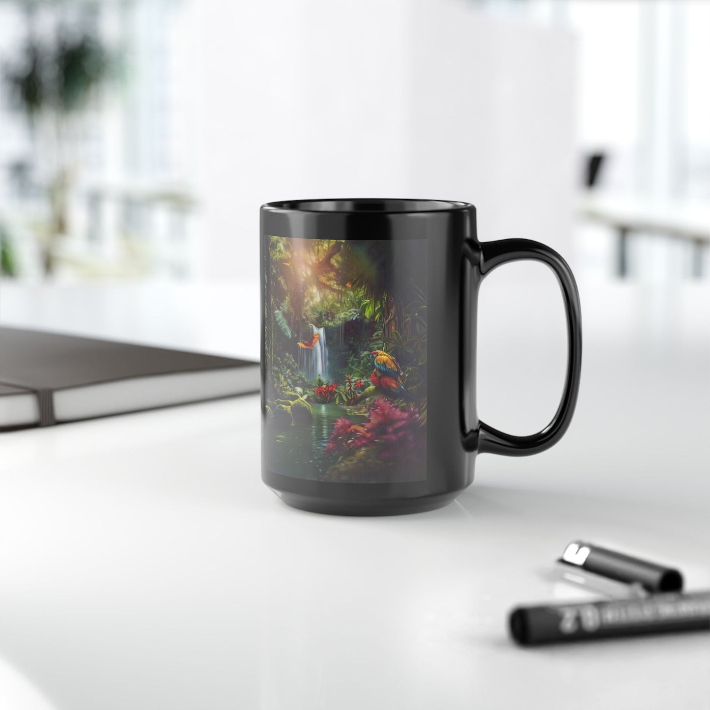 Amazon Black Mug (15oz)